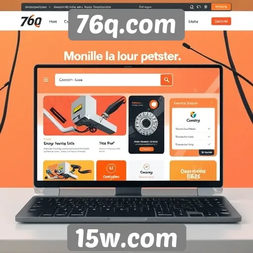 Interface do 76q.com e sua usabilidade